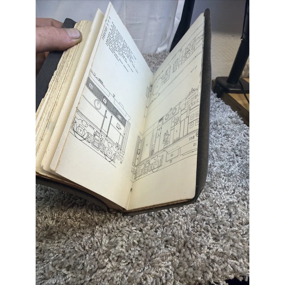 General Motors EMD F3 Locomotive Operating Manual No. 2308 1947 Black